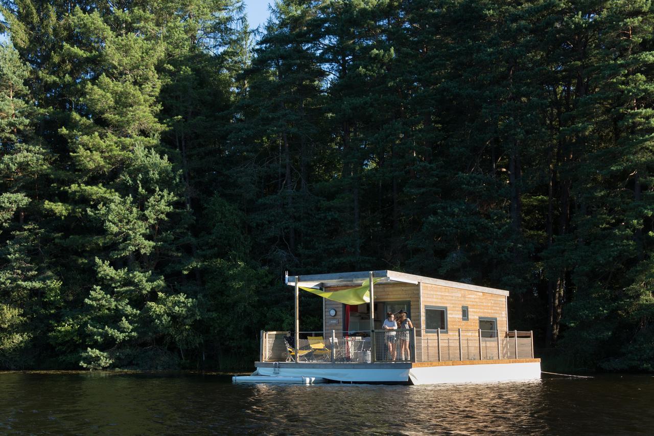 Les Etangs De Taysse Hotel Espagnac Buitenkant foto